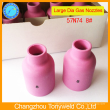 57N74 tig welding nozzle for tig welding torch